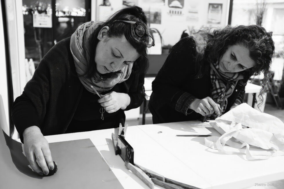 Digitale Vichy Stop Motion Atelier Noir et Blanc