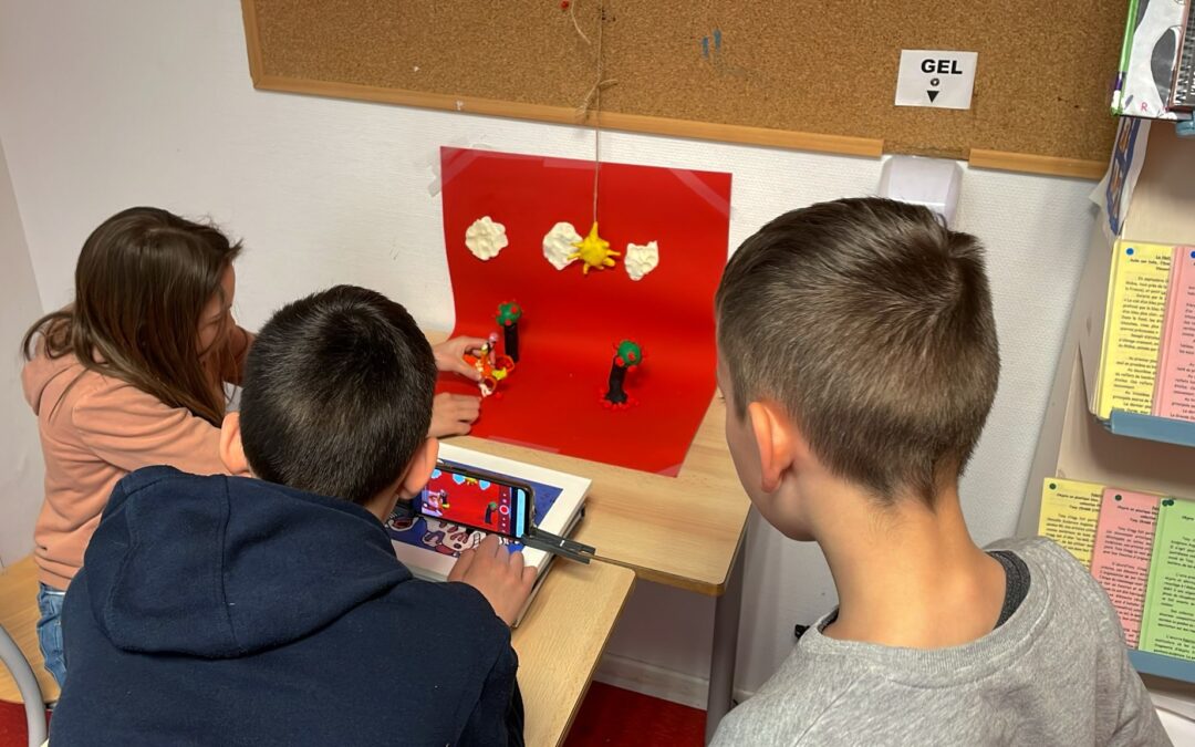 Atelier stop-motion au collège des Chenevières