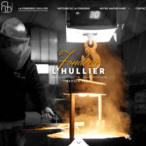 Agence web Vichy - Réalisation site web L'hullier