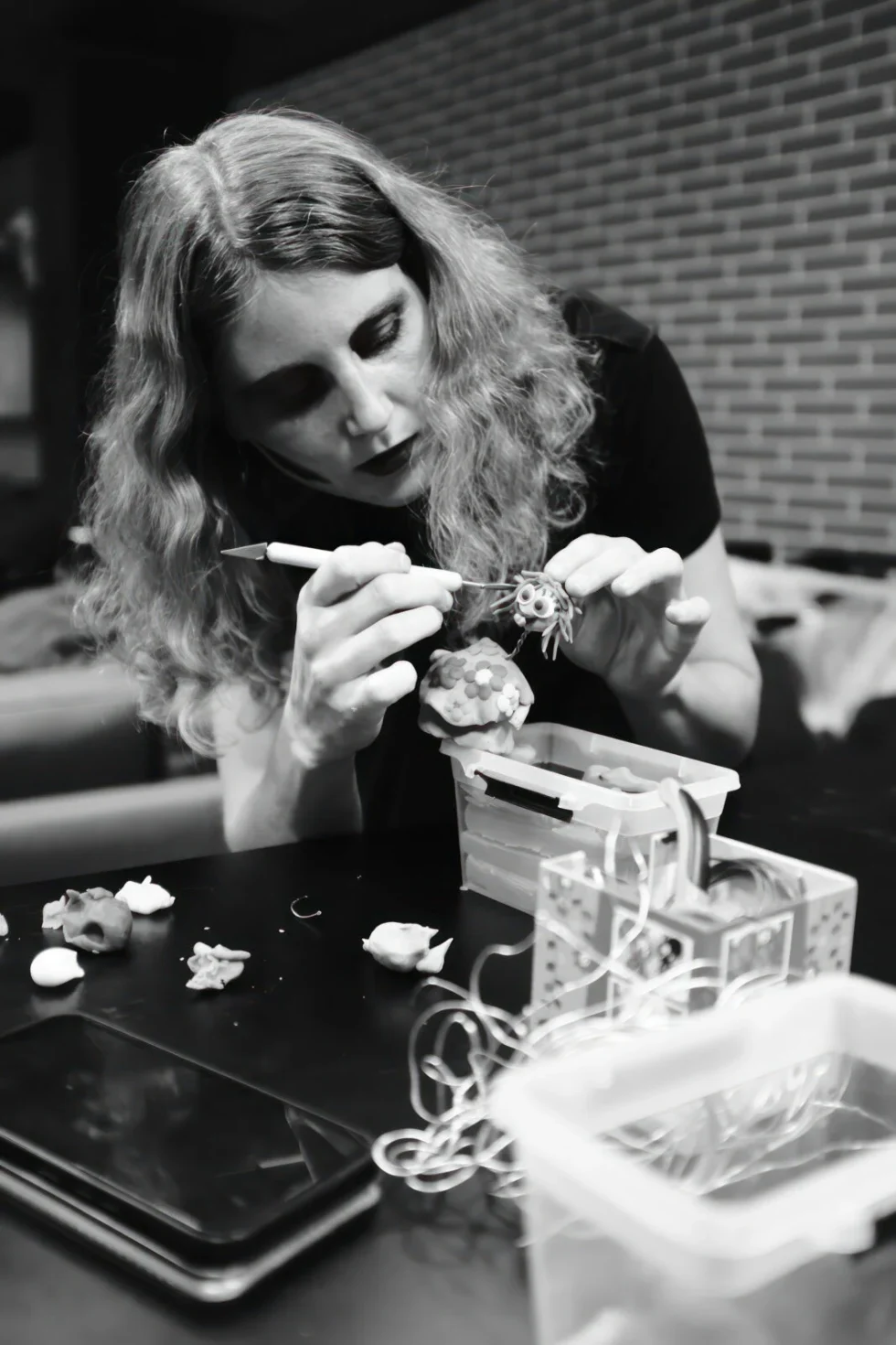 Outils de création pour atelier stop-motion en pâte à modeler
