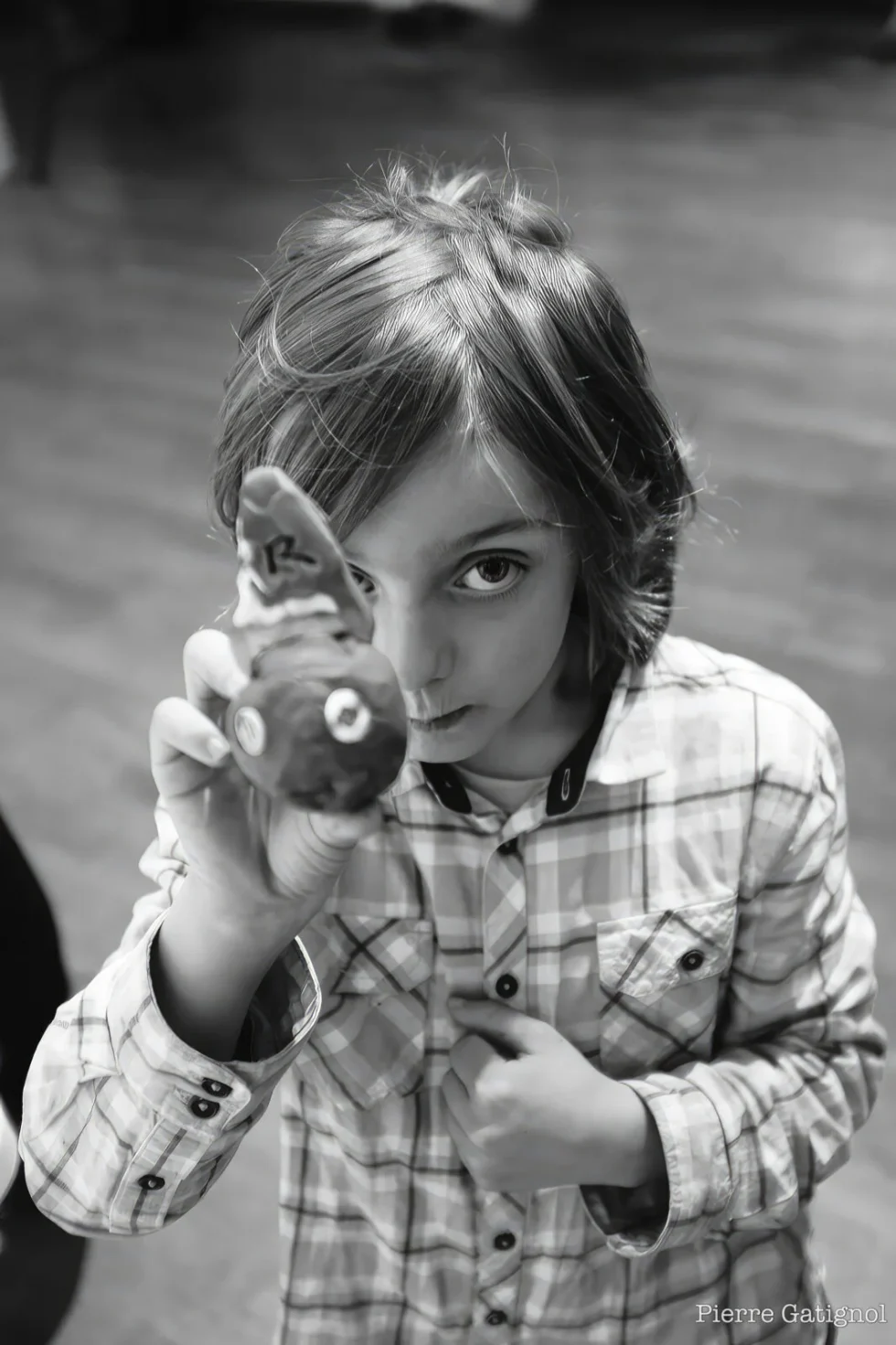 Enfant participant à un atelier stop-motion
