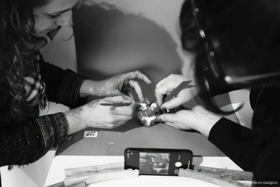 Atelier stop-motion avec pâte à modeler en famille